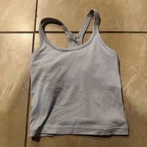 Starch Blue Lululemon| Ebb to Street Tank Top Size 4